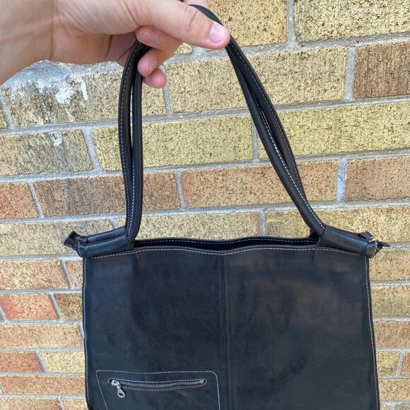 Vintage Christopher Kon Purse Handbag Black - Picture 8 of 10